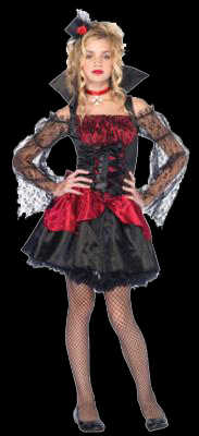 The Vampire Database - Teen Victorian Vampire Costume - Vampire Rave.