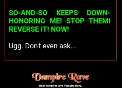 Real vampires love Vampire Rave.